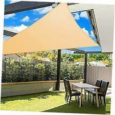 triangle sun shade sail outdoor patio