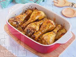 muslos de pollo al horno el cocinero