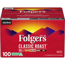 Single serve coffee like folgers pods by using single cup coffee brewers and coffee pods, allows you to have consistently good this kind of coffee machines has some advantages to offer to the user. Folgers Classic Roast Coffee 100 K Cups For Sale Online Ebay