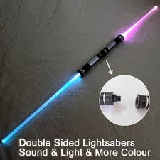 Double Star Wars Lightsaber With Sound Effects Joygizmo