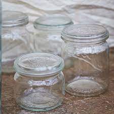 Vintage Glass Storage Jars Dee Puddy