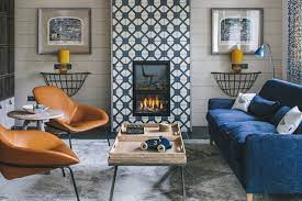Fresh Ideas For Tiling Your Fireplace