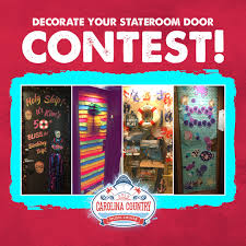 Make you party look like the ship deck of the ss party! Decorating Your Stateroom Door Contest Carolina Country Music Fest Cruise