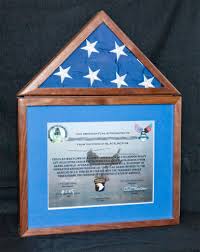 Flag flown over afghanistan certificate : Flag Case And Certificate Frames Todd S Workshop