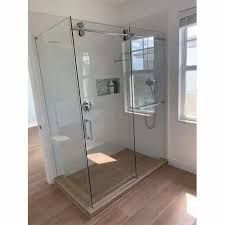 Hinged Glass Shower Enclosure