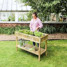 Raised Herb Planter By Zest Planting