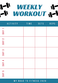 create a personalized workout plan for