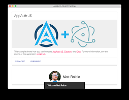 build a desktop app with electron and