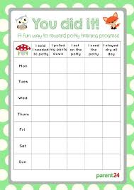 Printable Potty Training Chart Parent24