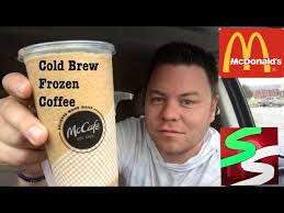 mcdonald s cold brew frozen coffee
