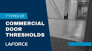 7 types of commercial door thresholds