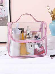 1pc clear pvc makeup bag shein uk