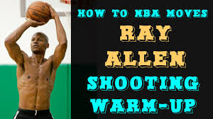 warm up like ray allen for your next