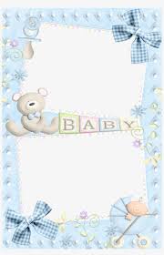 photo layers frame template baby boy