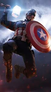480x854 captain america shield with