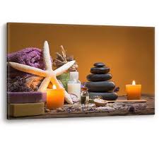 Zen Stones Aromatic Candles Spa Luxury