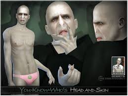 the sims resource lord voldemort head