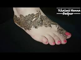latest arabic khaleeji henna design for