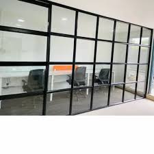 White Aluminum Glass Office Partitions