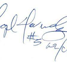 Angel Hernandez's autograph! - SBNation.com