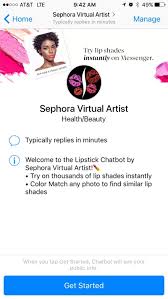 sephora introduces chatbot that can