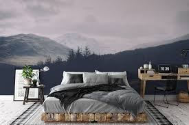 Photographic Mountains Wallpaper Mural