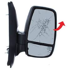 Replace Ford Transit Wing Mirror Glass