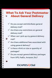 usps general delivery what is it and