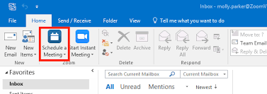Microsoft Outlook Plugin Desktop Zoom Help Center
