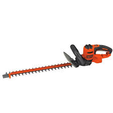 electric hedge trimmer with saw blade