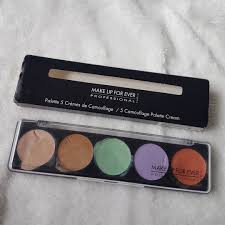 forever 5 camouflage palette cream
