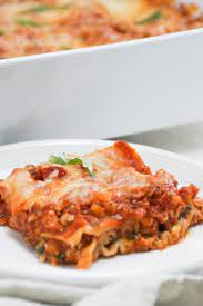 easy lasagna recipe with cote cheese