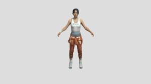 Chell - Download Free 3D model by Mm123 (@Mm123) [3b239db]