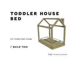 I've always looked up to the montessori methods. Free Diy Furniture Plans How To Build A Toddler House Bed The Design Confidential