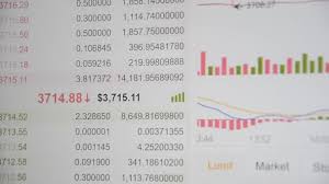 Broker Trading Bitcoin Cryptocurrency Charts View