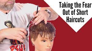 how to cut short hair thesalonguy
