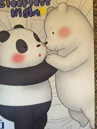 We Bare Bears Yaoi Kemono Doujinshi Panda x Ice Bear Sleepless Night RARE!  | eBay