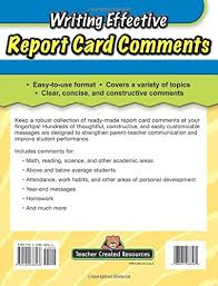 Save hours writing report card comments by using these polished  pre written  sentences for