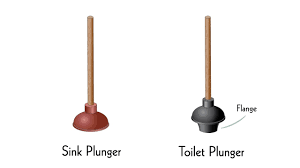 toilet plunger vs sink plunger what