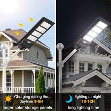security solar led outdoor light lamp