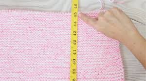 how to knit a baby blanket 12 steps