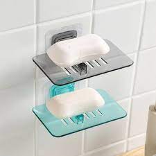 wall mounted soap dish drain soap
