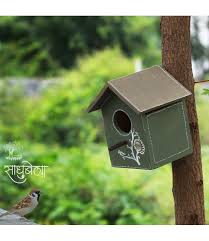 Handcrafted Pakshi Gruh Wooden Bird