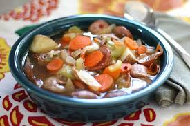 applewood smoked sausage stew with