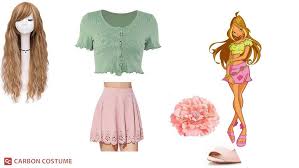 flora from winx club costume carbon