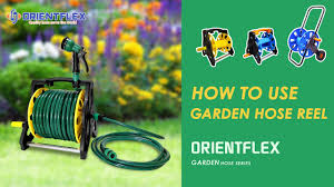 how to use garden hose reel you
