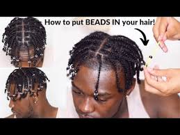 Don't braid to the very end of the strands, though. How To Put Beads In Your Hair Men S Box Braids Tutorial Youtube Hair Styles Boy Braids Hairstyles Braided Hairstyles