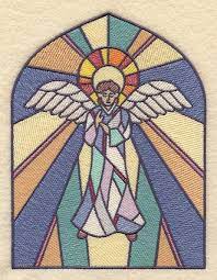 Angel Stained Glass