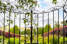 Beautiful Old Garden Gate With