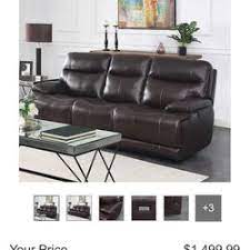 ridgewin leather power reclining sofa